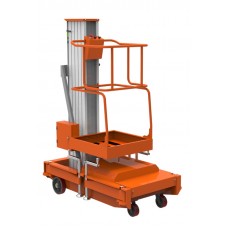 Подъемник мачтовый телескопический TOR GTWY9-100 AC 220V/50HZ (от сети) 125 кг 9 м (N)